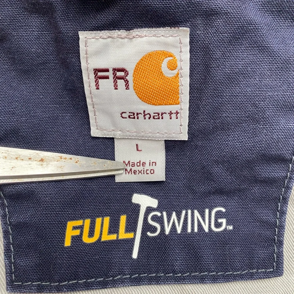 Carhartt FR Full Swing Blue Armstrong Active Jacket, Size Large